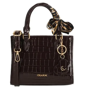 Charm Tas W01385 Knightsbridge Donkerbruin 097