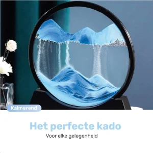 Zandkunst XL - Blauw - Diameter van 30cm