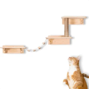 Katten klimmuur - Ladder en krabpaal