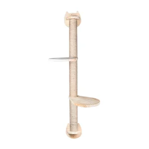 Katten klimmuur - Krabpaal - 2 Plateaus