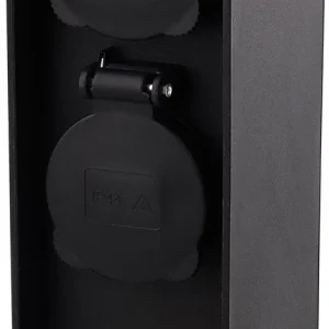 Tuinstopcontact - Op zuil met zijaarding