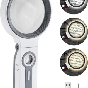 Vergrootglas met LED Verlichting - tot X30