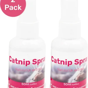 2 Pack Catnip Spray - 100% natuurlijk