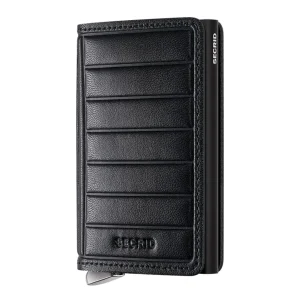 Secrid Pasjeshouder Slimwallet Lines Emboss Black +