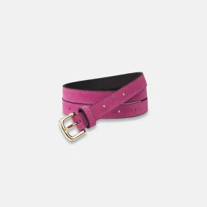 20254 suede belt