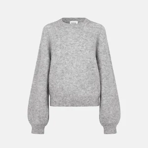 Brook Knit Mohair Pullover