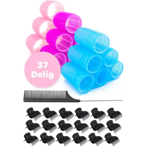 Krulspelden 18 stuks - 3 maten