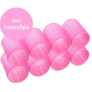 Haarrollers 8 stuks - Incl. haarklemmen