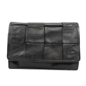 Bear Design Portemonnee CL19005*  Flappie Zwart