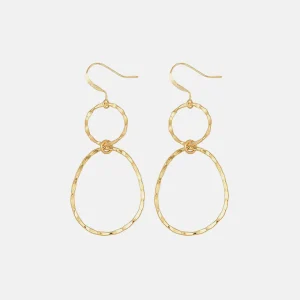 Crazy circles earrings