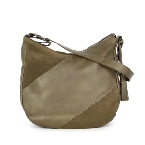 Spikes&Sparrow Tas 608171 Suede mix Green 06