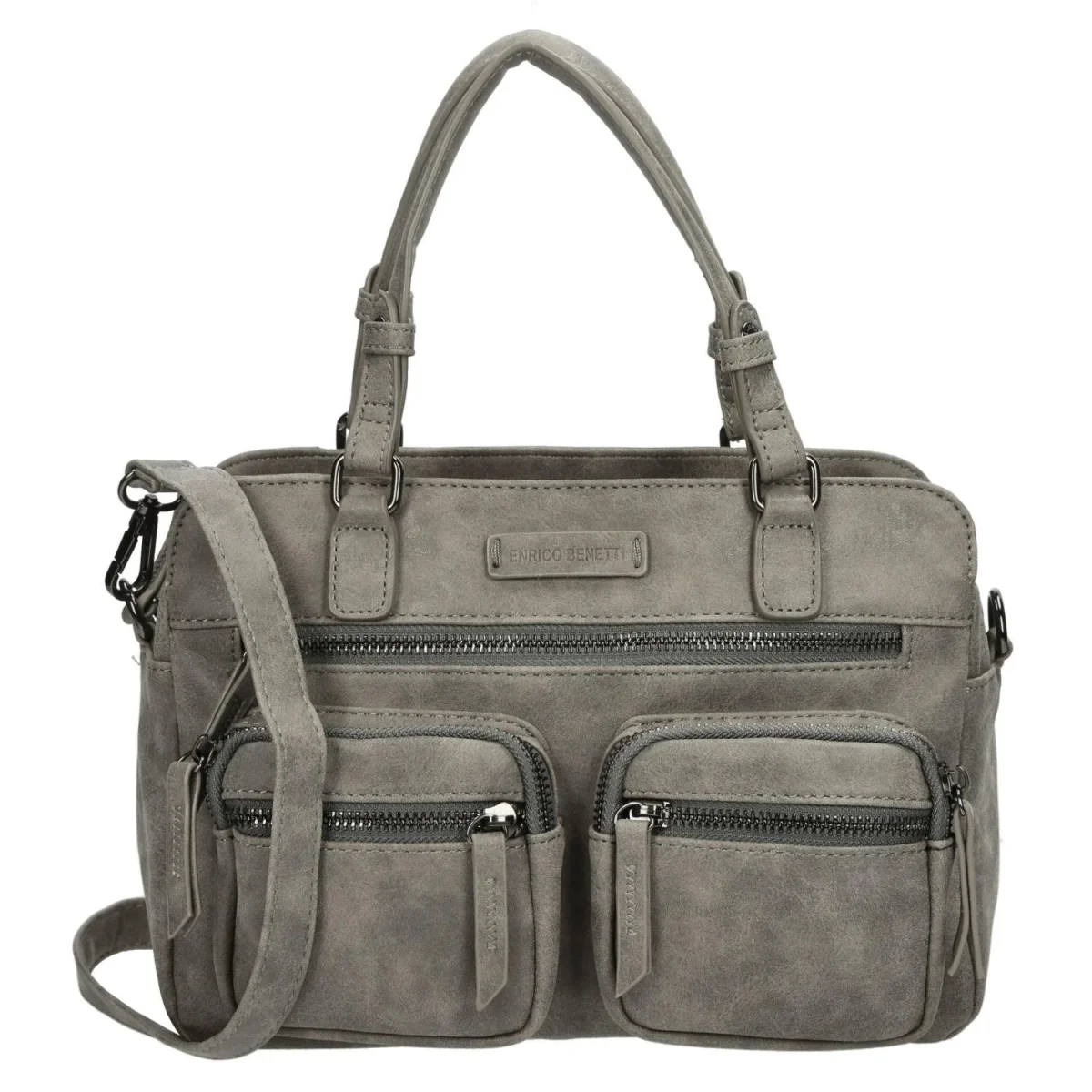 Enrico Benetti Tas 66644- Kaya Midden grijs 124 - Afbeelding 2