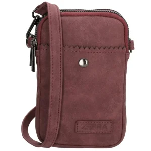Zebra Trends Telefoontasje 20865 Bordeaux rood  007