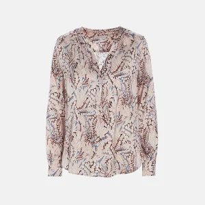 Kay blouse - anthurium milk